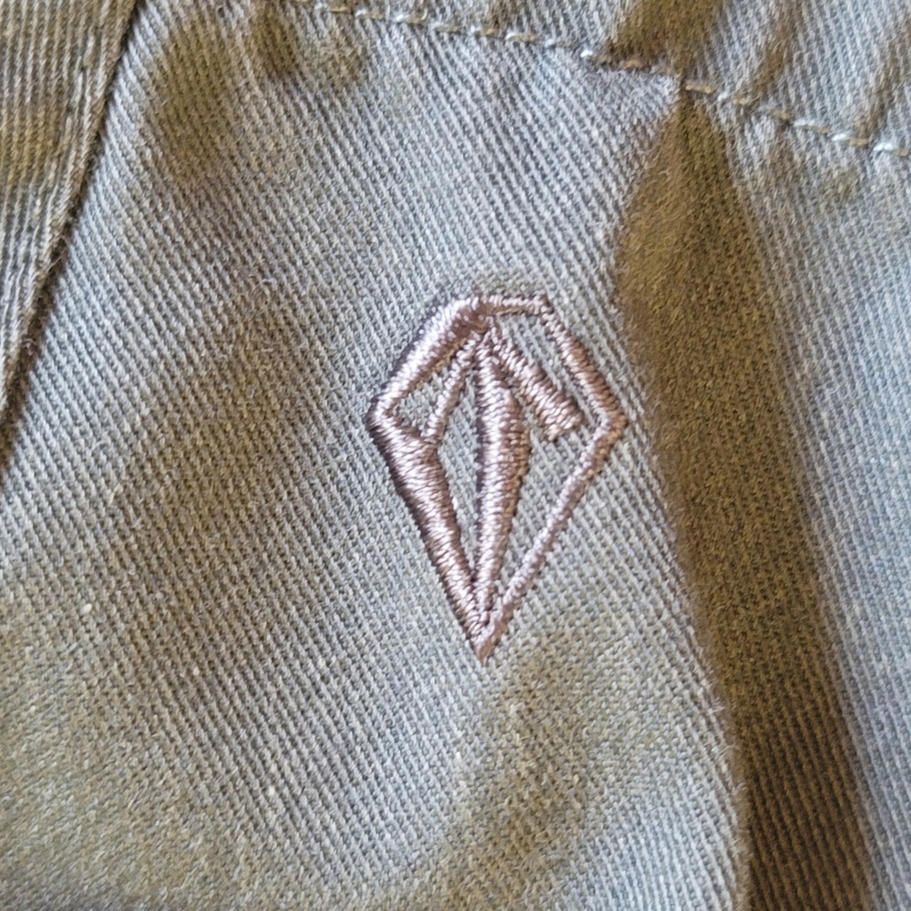 Volcom Frickin Modern Fit Shorts Mens 29 Olive Green Chino‎ Walkshorts Repreve - Picture 11 of 12